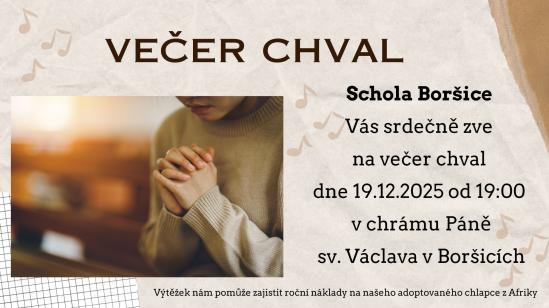 Večer chval